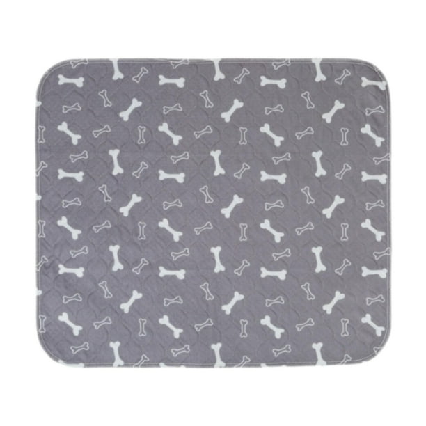 Almohadilla lavable para orina de perros, impermeable, para entrenamiento en parques infantiles gris