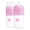 Pink, variant on PopYum  9 oz Anti-Colic Formula Making Baby Bottle 2-Pack - Pink
