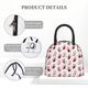 thumbnail image 4 of Easygdp Red Bloody Scary Hands2 Bolsa de Almuerzo Insulada Grande, Forro de Aluminio, Diseño Espacioso, a Prueba de Fugas, Ideal para Trabajo, Picnics, Viajes y Actividades al Aire Libre, 4 of 6
