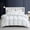 White/Lightweight, variant on Down Comforter Full Size, Lightweight Duvet Insert with 8 Corner Tabs,   Summer Comforter, Luxury Hotel Bedding (82 x 86 Inches, White)