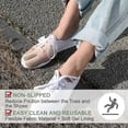 thumbnail image 5 of 10 Pack Toe Covers Closed Toe Surface Fabric Cover Protectors with Gel Lining (Large + Medium), 5 of 5
