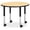 Maple/Black, variant on Elementary Height Color Top Round Table