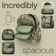 thumbnail image 6 of River Road Huntex 40L Backpack - Durable for Hunting, Hiking, and Travel - Unisex - Green Camo, 6 of 8