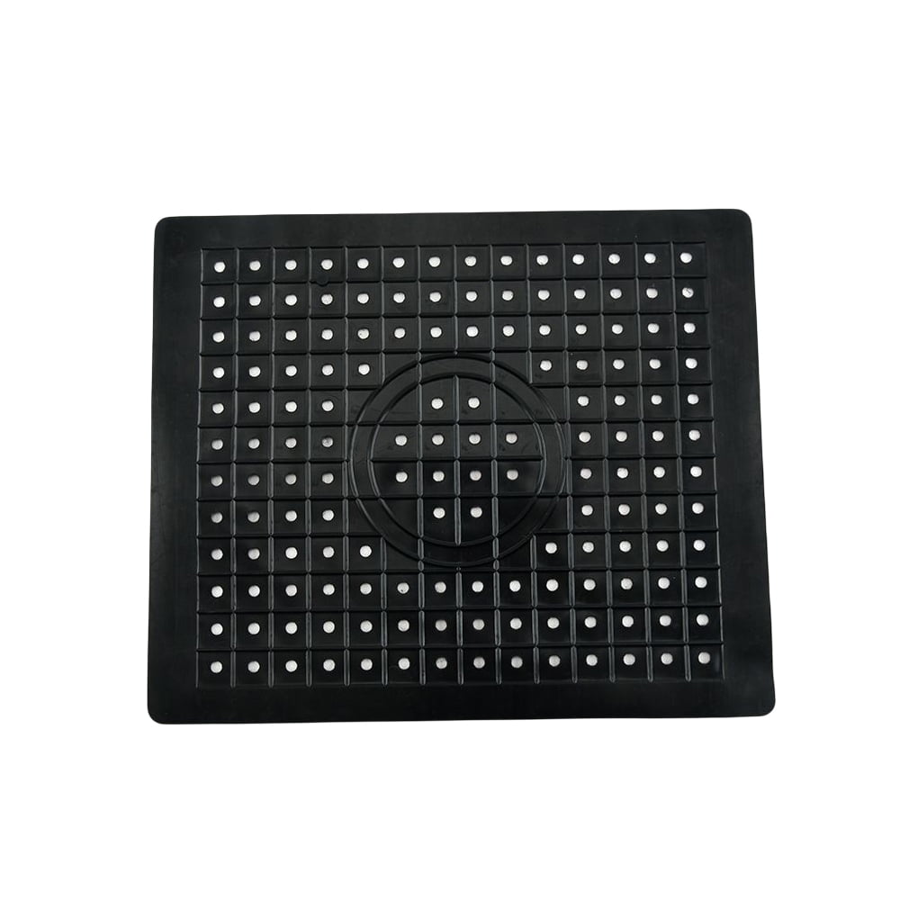 TureClos Kitchen Rubber Sink Drain Mat Heat Resistant Home Table Dish