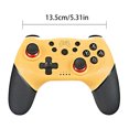 thumbnail image 2 of Reemplazo de la consola del controlador del joystick del juego del gamepad inalámbrico Bluetooth para Switch Pro con mango de 6 ejes, naranja AweSitey EL2677-03B, 2 of 2