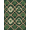 Green, Pattern 4, variant on Rectangle Area Rug 2x3ft,Spring Farmhouse Flower on Vintage Linen Washable Carpet Non-Slip Runner Accent Rugs Indoor Floor Mat for Bedroom Living Room Decor,Herb Botanical