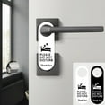thumbnail image 1 of Do Not Disturb Room Sign Hotel Style Privacy Sign for Home Office Spa Bold Easy-to-Read Letters Durable Weather-Resistant Material Modern Design Includes Mounting Hardware 1 Pack, 1 of 7