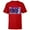 Red, variant on Descendants 3 Carlos Mal Jay Evie Wickedly Cool - Short Sleeve T-Shirt for Kids -Customized-Athletic Heather