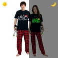 thumbnail image 2 of Ihaphap Noctilucent Light Merry Christmas Matching Holiday Pajama Set For Adult(M,Men), 2 of 5