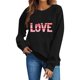 thumbnail image 5 of TaTaai Women's Valentine's Day Printed Sweatshirt, Long Sleeve Pullover Top, Round Neck Romantic Blouse, Cute Casual Wear Gift, 5 of 5