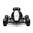 thumbnail image 2 of 24V Electric Go-Kart Dual 150W Motors Adjustable Seat 11.2MPH High Speed Slow Start 5-Point Harness, White, 2 of 7