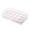 Pink, variant on 1Pack Covered Egg Holder,Clear Egg Holder Storage Container,Stackable Plastic Refrigerator Egg Trays for Deviled Egg,Protect and Keep Fresh(15 Eggs)