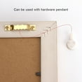 thumbnail image 4 of 50 Pcs Ongles Solides Sans Trace Cadre Photo de Mariage Sans Trace Cadre Photo Mur Sans Trace Ongle, 4 of 7