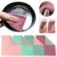 thumbnail image 7 of 5PCS Kitchen Cloth Dish Towels, Premium Reusable Dishcloths, Super Absorbent Coral Velvet Dishtowels, Nonstick Oil Washable Fast Drying,Microfiber Dish Towels Washcloths(Mint Green,9.84x9.84"), 7 of 7