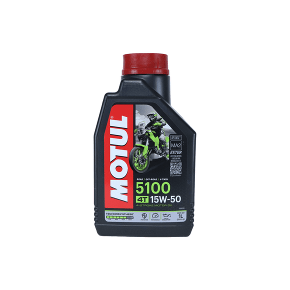 ACEITE PARA MOTOR A GASOLINA MOTUL 5100 15W50 SINTÉTICO