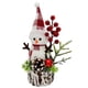 thumbnail image 3 of Estatua de muñeco de árbol de Navidad en miniatura de 25 cm, decoración navideña para el hogar durante las vacaciones Estilo C, 3 of 8