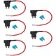 thumbnail image 1 of 5 X Car 12V 24V Add Circuit Piggy Return Tap Fusible Blade Holder Estilo estándar Fusible 15A esquí esquí Gafas de esquí, 1 of 5