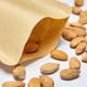 thumbnail image 4 of 100pcs Kraft Bags With Window Stand Up Ziplock Seal Paper Bag Resealable Large Food Storage Pouch, 4 of 5