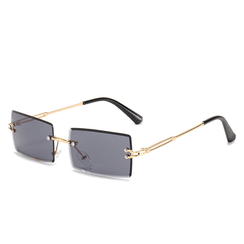 frameless sunglasses for men