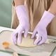 thumbnail image 4 of Guantes desechables de nitrilo - Guantes de cocina de 9" y 12" de grado alimentario para limpiar, fregar platos y tareas domésticas - Finos, duraderos e impermeables, 4 of 4