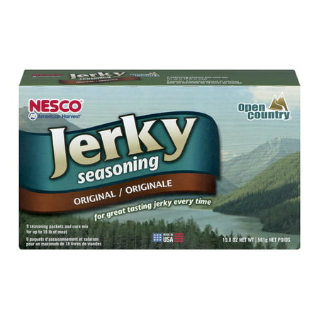 NESCO Jerky Spice Works, 9pk, Original (Best Jerk Seasoning Jamaican)