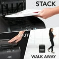 thumbnail image 5 of Swingline, SWI1757574, Stack-and-Shred™ 80X Auto Feed Shredder, 1 Each, Black, 5 of 6