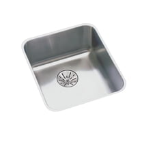 Elkay Lustertone Stainless Steel 16-1/2" x 16-1/2" x 5-3/8", Single Bowl Undermount ADA Sink with Perfect Drain Lustertone