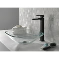thumbnail image 4 of Delta Ara Single Handle Vessel Channel Bathroom Faucet, Matte Black, 4 of 4