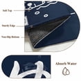 thumbnail image 6 of 2x3 Ft Entryway Area Rug, Japanese Dog Kitchen Rug Runner Washable Floor Mat, Modern Minimalist Cartoon Navy Blue Non Slip Indoor Door Mat Throw Carpet for Bathroom Living Room Bedroom, 6 of 8
