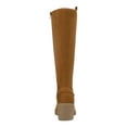 thumbnail image 2 of STYLE & COMPANY Womens Brown Harness Strap Ring Hardware Detail Side Pull Tab Padded Brettaa Round Toe Block Heel Zip-Up Riding Boot 6.5 M, 2 of 4