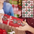 thumbnail image 1 of Pegatinas navideñas autoadhesivas circulares Fiudx Ofertas relámpago del día, 1 of 4