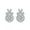 1, variant on Diamond Earrings for Women Bow Earrings Female S925 Silver Needle Jewelry for Her Birthday Christmas Gift