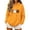 T-Orange halloween costumes for women, variant on DIOAZUD Women's Halloween Sweatshirts Plus Size Ghost Print Pullover Hoodies Vintage Going Out Long Sleeve Shirt Tops Halloween Costumes