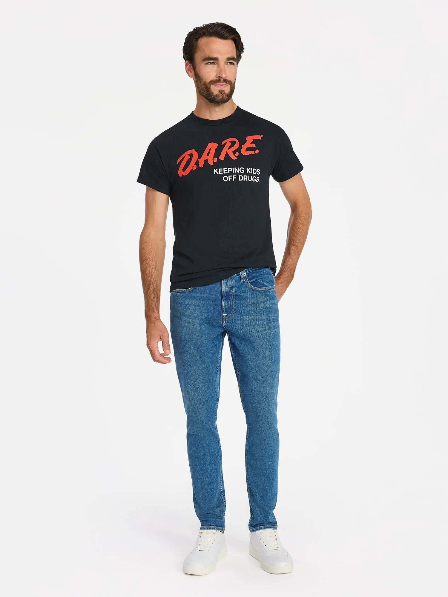 D.A.R.E. Logo Men's & Big Men's Graphic Tee Shirt, Sizes S-3XL