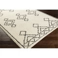 thumbnail image 6 of Surya Beni shag BSH-2314 79 x 108" Rectangle Fabric Rug in Black and Cream, 6 of 8