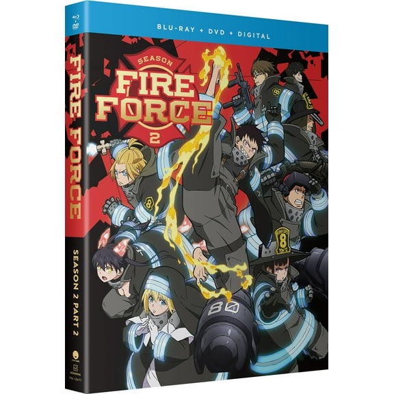 Fire Force: Season 2 Part 2 (Blu-ray   DVD   Digital Copy), Funimation Prod, Anime