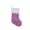 Hot Pink, variant on Pink Sequin And Plush Christmas Stocking For Tree Decoration Gift And Candy Bag