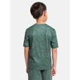 thumbnail image 4 of Athletic Works Boy's Short Sleeve Core Active T-Shirt 2-Pack, Sizes 4-18 & Husky, 4 of 14