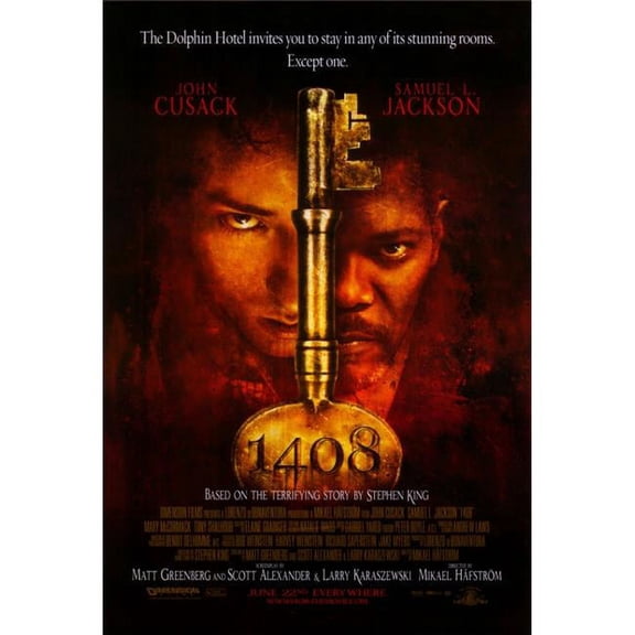 Pop Culture Graphics MOVEI5035 1408 Movie Poster Print, 27 x 40