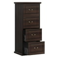 thumbnail image 5 of Resenkos Filing Stroage Cabinets,File Stroage Cabinet, 4-Drawer File Cabinet, Vertical Wood Filing Cabinet,Brown, 5 of 6