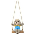 thumbnail image 4 of Swing Hanging Pet Animal Dog Garden Decoration Pendant Resin Statue Crafts, 4 of 12