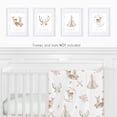 thumbnail image 2 of Deer Floral 4 Piece Wall Art Prints by Sweet Jojo Designs, 2 of 6