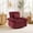 Red, variant on Wansaly Swivel Accent Chair, 23.6" Wide Chenille Armchair with Pillow, Red