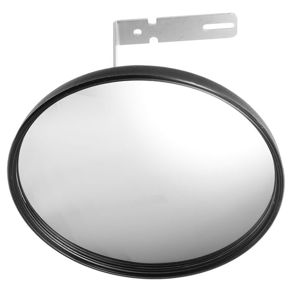 HOOWIFFY Convex Mirror for Traffic Plastic 16x16cm for Office 1Pack