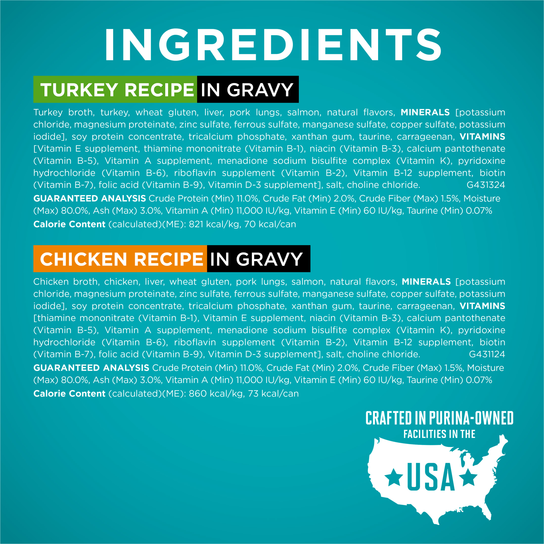 Purina ONE Natural High Protein Wet Cat Food Variety photo 6