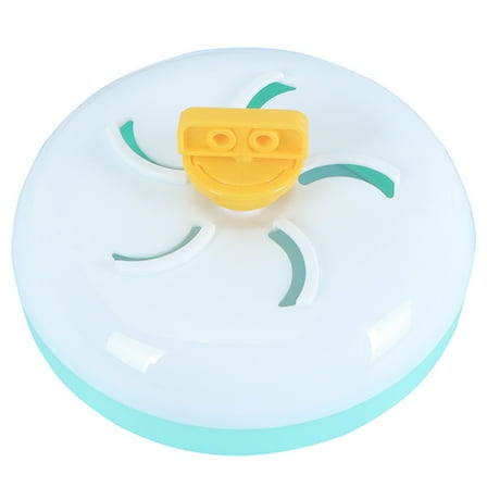 OUNONA Sky Blue Pet Hamster Exercise Wheel Quiet Running Spinner for Cage Use