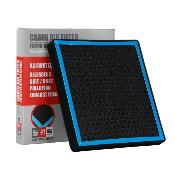 6040C Cabin Air Filter with Nutshell Activated Carbon Compatible with Dodge Duranco 2011-2019,Compatible with Jeep Grand Cherokee 2011-2019.