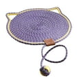thumbnail image 3 of Cat Scratch Mat Grinding Claws Cat Floor Scratching Pad for Carpet Couch Bed Violet, 3 of 8