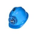thumbnail image 1 of Casque Rigide de Construction avec Ventilateur, Épaissi, Casque de Sécurité Rigide Multifonction Bleu, 1 of 9