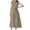 Beige womens dresses, variant on Wycnly Womens Dresses Sleeveless Round Neck Solid Casaul Long Summer Dress with Tie Loose Swing Soft Cottin Linen Tank Dresses Beige S Clothes